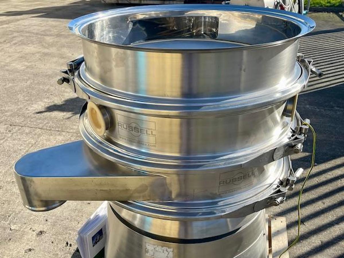 Russell Finex 30" Unused Twin Deck Vibratory Sieve