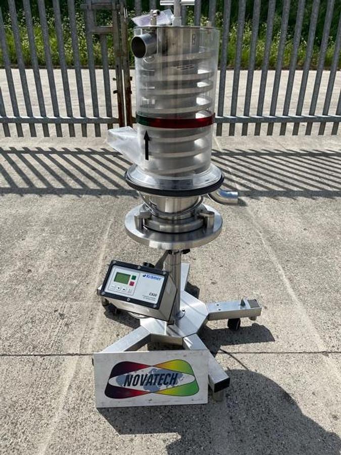 Used Kramer C820 spiral uphill deduster