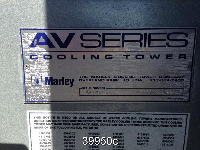 Used Marley Cooling Tower, Rated 214 Tons per Hour #39950