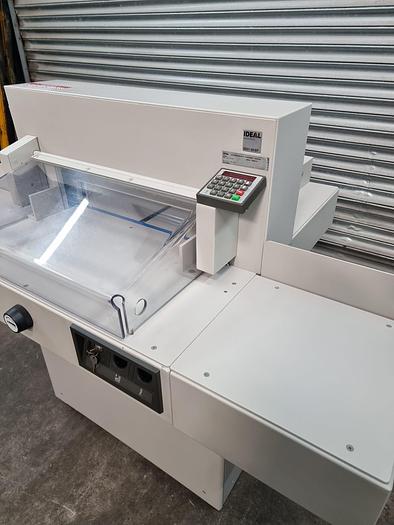 Used ideal 5221 paper guillotine