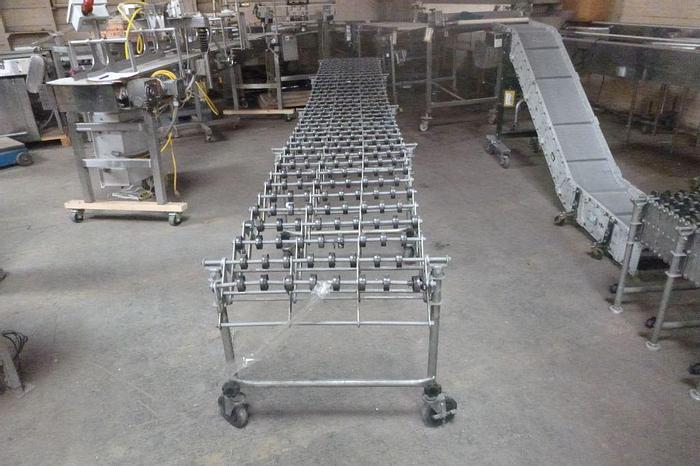 Used Conveyor, Skate Wheel, 24" x 17', NestaFlex 175, B #S744086