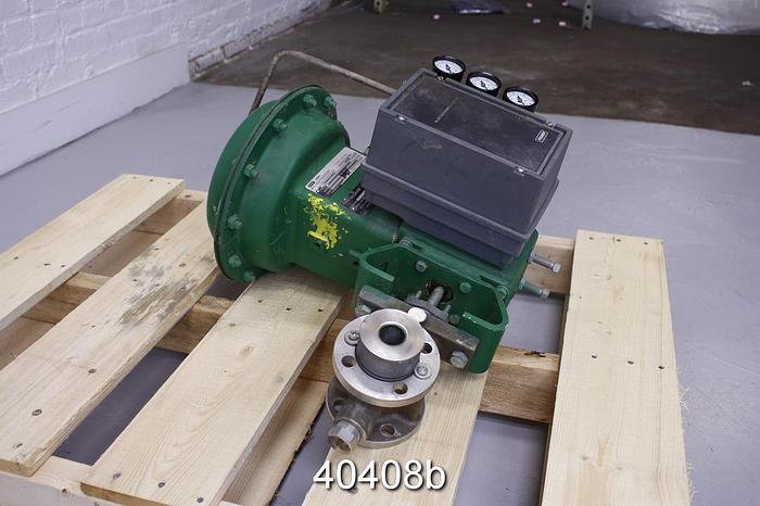 Used Fisher V150 1" Vee Ball Valve #40408