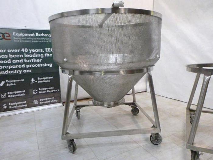 Used JC Pardo Cooker, 300G w/Perforated Basket