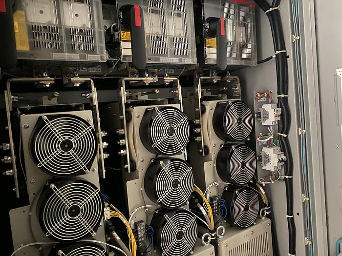 Used AC VFD houses Switch gear and multi drive units