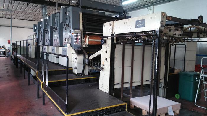 Used MAN ROLAND GS O VII 8/160 offset machine