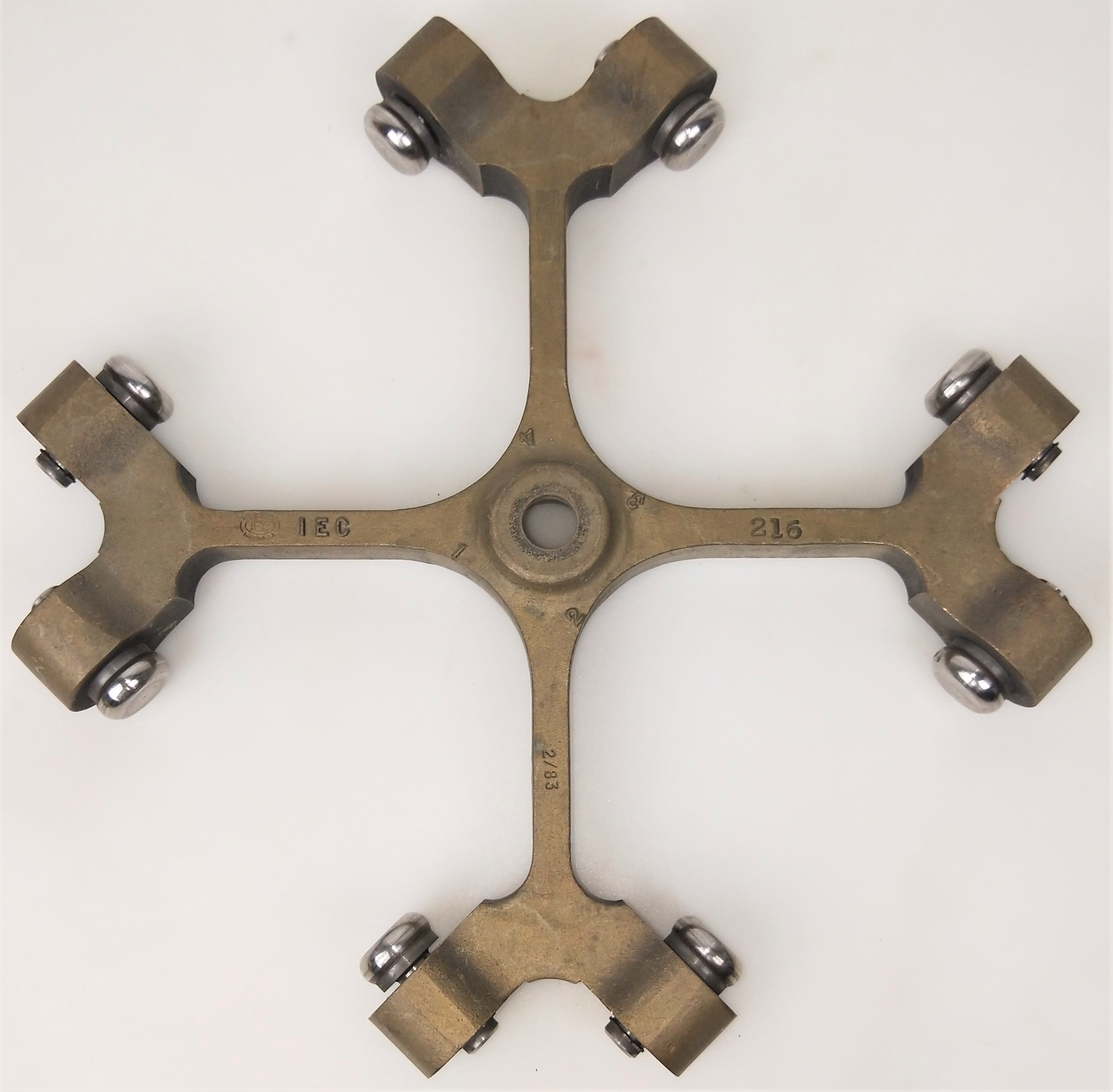 Used IEC 216 Swing-Out Rotor with 378-S Buckets and Inserts - 4 x (19 x 10-15mL)