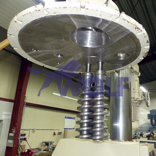 Used Twin screw mixer PETZHOLDT