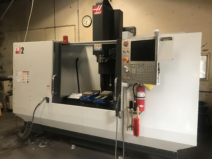 Used 2017 Haas TM-2 CNC 'Tool Room' Vertical Mill