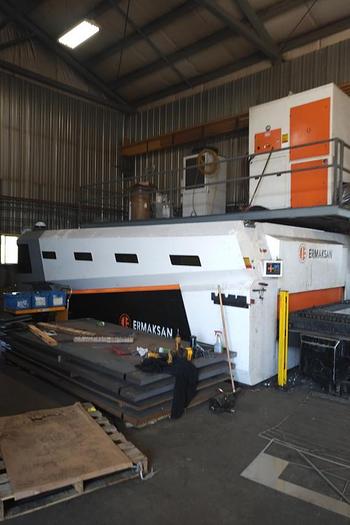 Used 6' x 12', ERMAK, FIBERMAK SM8000, 2018, CNC LASER