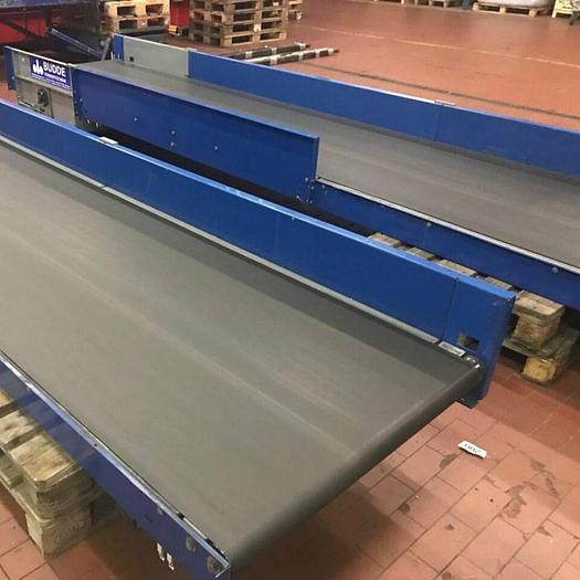 Gebraucht BUDDE Gurtförderer Förderband