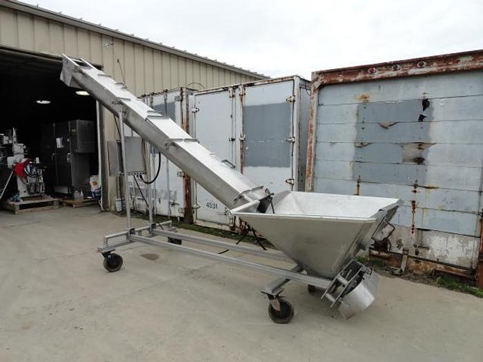 Used Custom Screw Conveyor; 10"x16'