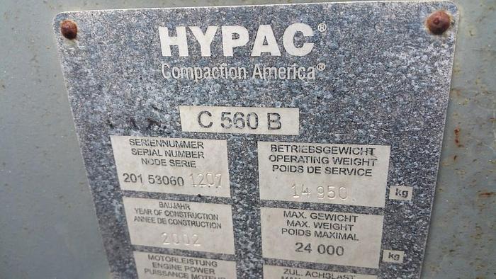 Used 2002 HYPAC C560B