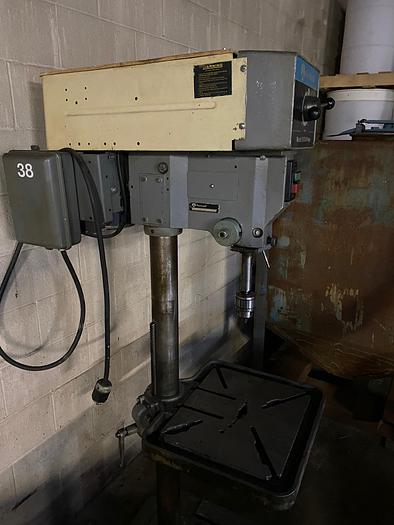 Used Rockwell Pedestal Drill Press 20 Series No: 70-6X0