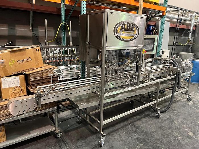 Used Filling Line, Cans, S/st, 30 CPM, ABE, LinCan 30 #A744683