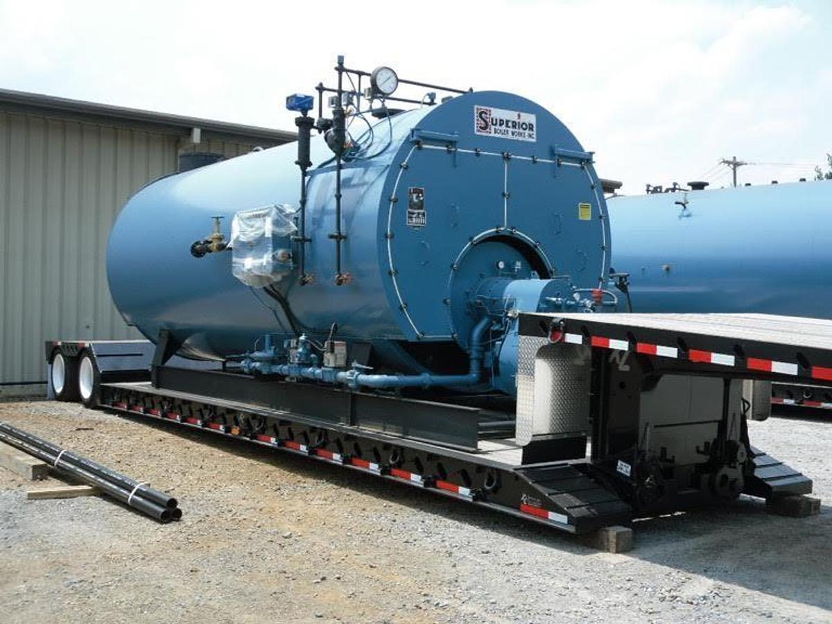 Used 400 HP Superior Boiler
