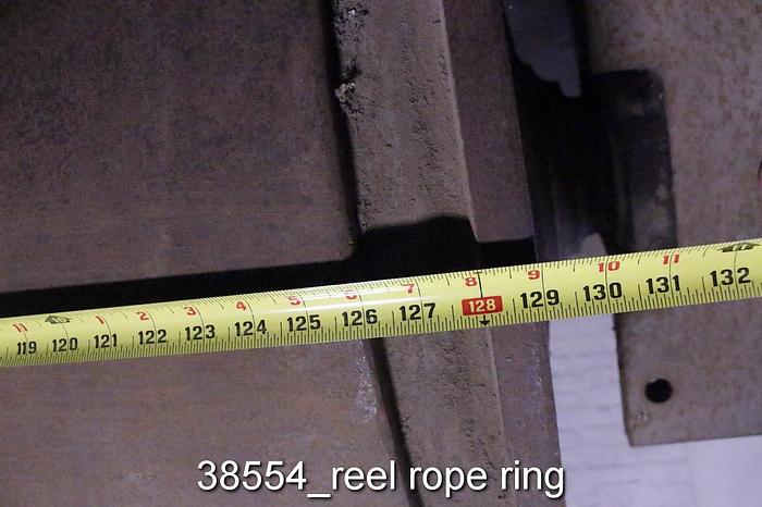 Used Black Clawson 126" Horizontal Track Reel #38554