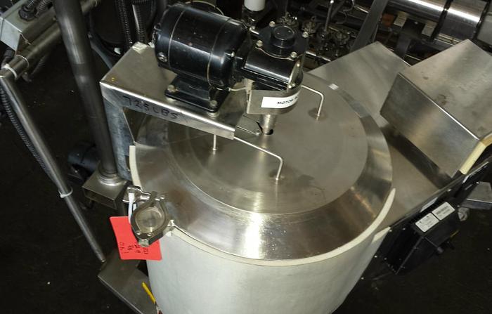 Used Tank, 10 Gallon, S/st, Jkt, Agit, 14" x 15", Electric Lift, #S739046