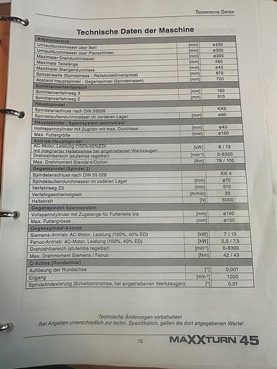 Gebruikt EMCO MAXXTURN 45 SMY