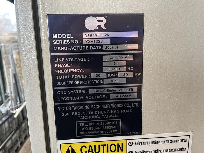 Gebruikt 2007 Victor VturnII-26