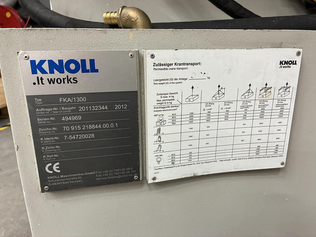 Gebruikt 2012 KNOLL Koel/filterbak