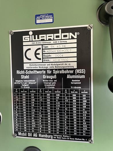 Gebruikt 2004 Gillardon GK 45 VE