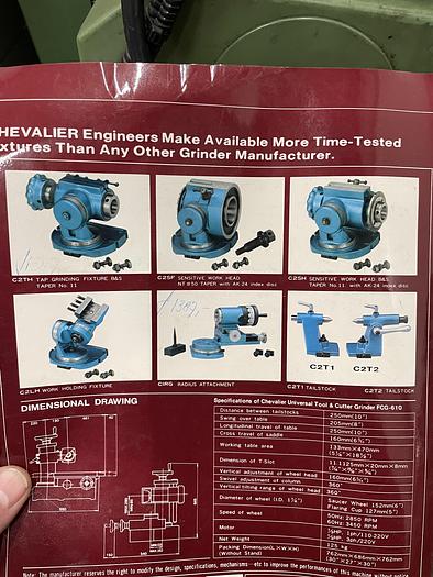 Gebruikt Chevalier Gereedschapslijper