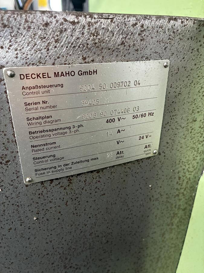Gebruikt Deckel FP4M