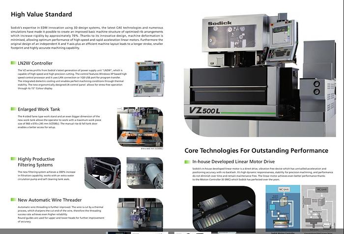 Gebruikt Sodick VZ300L