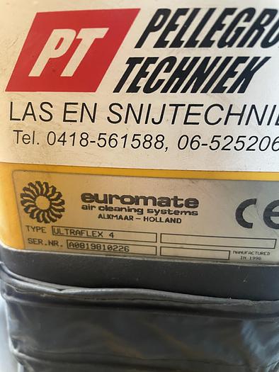 Gebruikt Euromate lasdampafzuiging UL Traflex 4