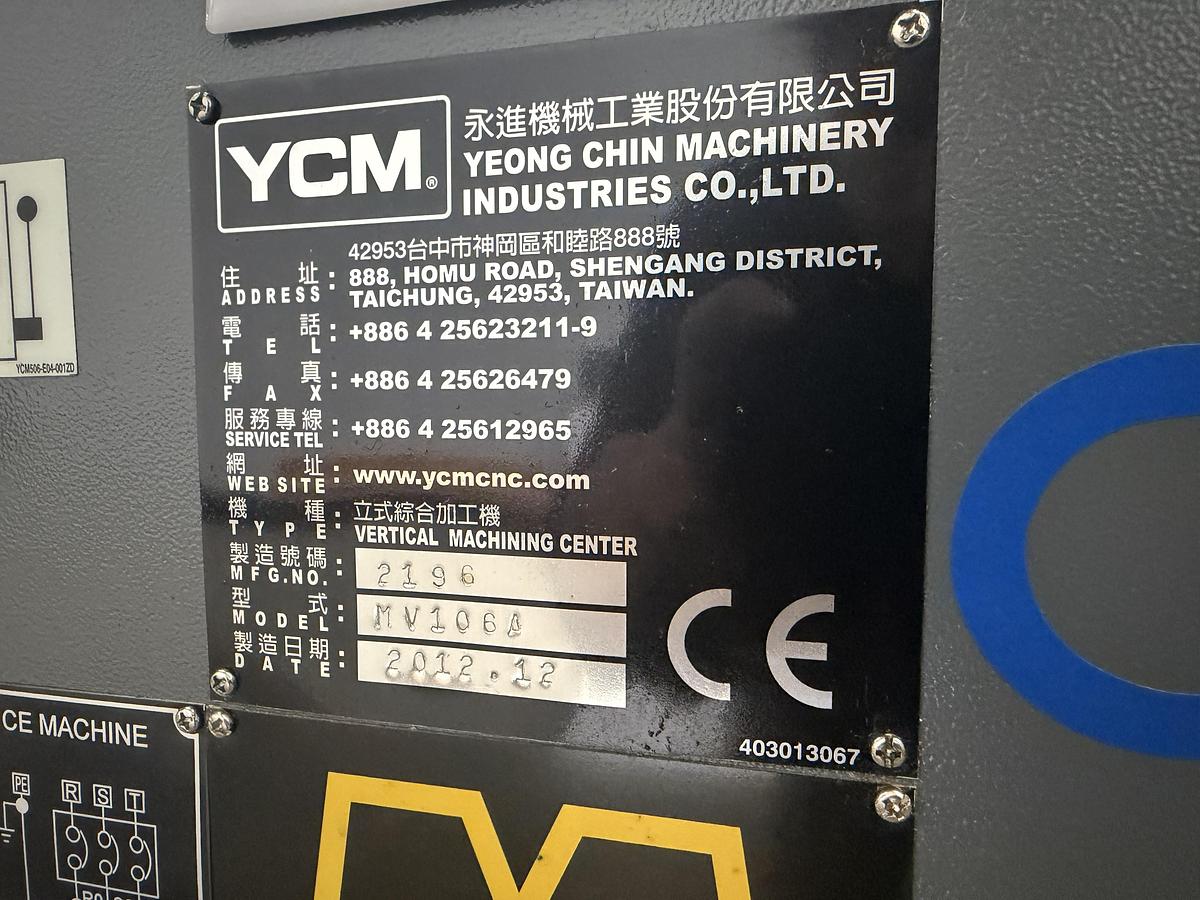Gebruikt YCM MV106A