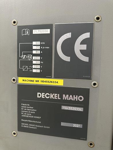 Gebruikt DECKEL MAHO DMU 50 eVolution