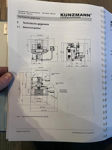 Gebruikt Kunzmann WF 600 M