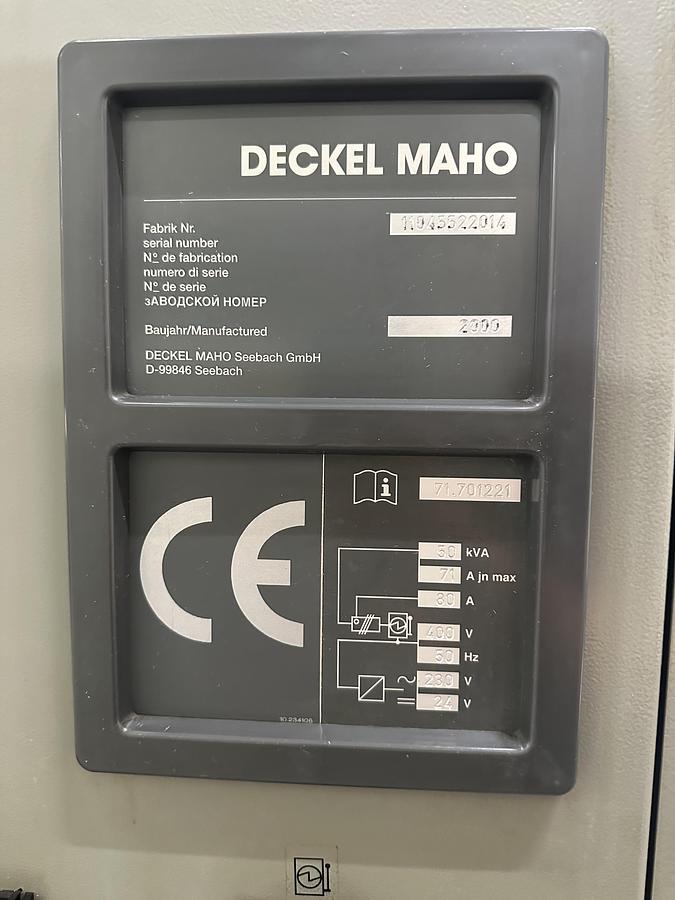 Gebruikt DECKEL MAHO DMU 50 eVolution