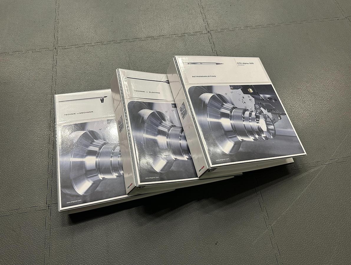 Gebruikt DMG MORI CTX alpha 500 V5 + BMO Iridium 25F