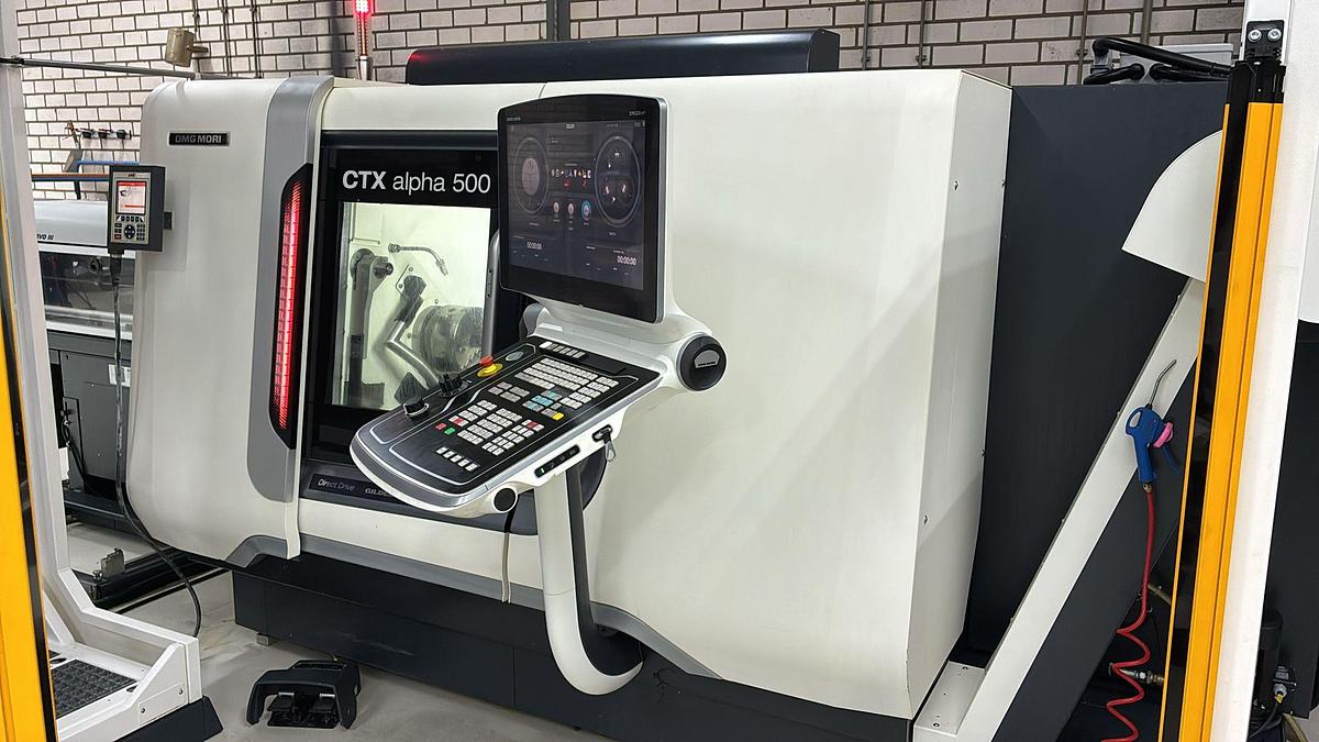 Gebruikt DMG MORI CTX alpha 500 V6 + BMO Iridium Ir25F