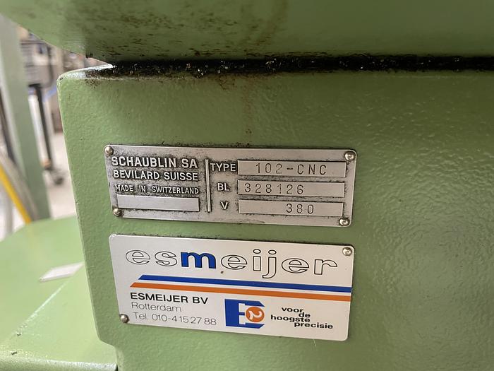 Gebruikt Schaublin 102 cnc