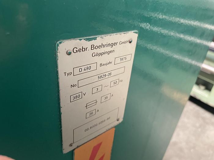 Gebruikt 1975 VDF Boehringer D 480