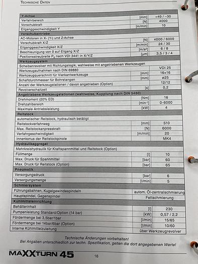 Gebruikt 2014 Emco Maxxturn 45