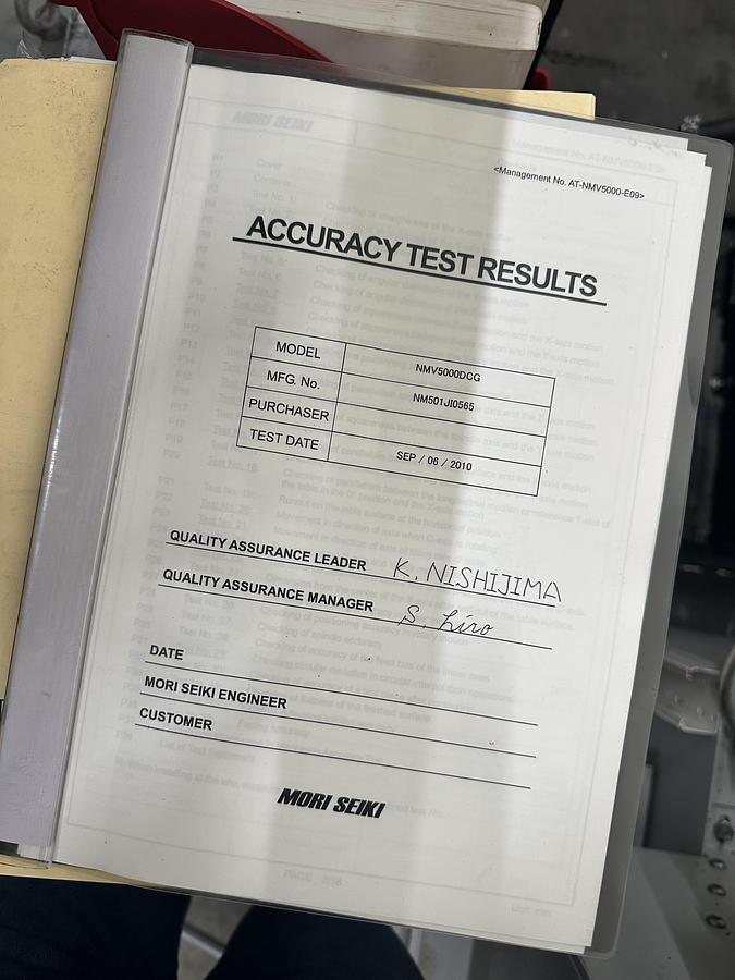 Gebruikt Mori Seiki NMV5000 DCG