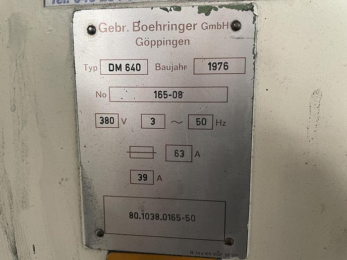 Gebruikt Boehringer DM 640