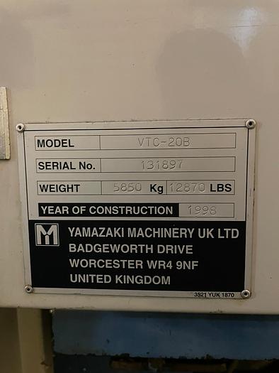 Gebruikt Mazak VTC-20B