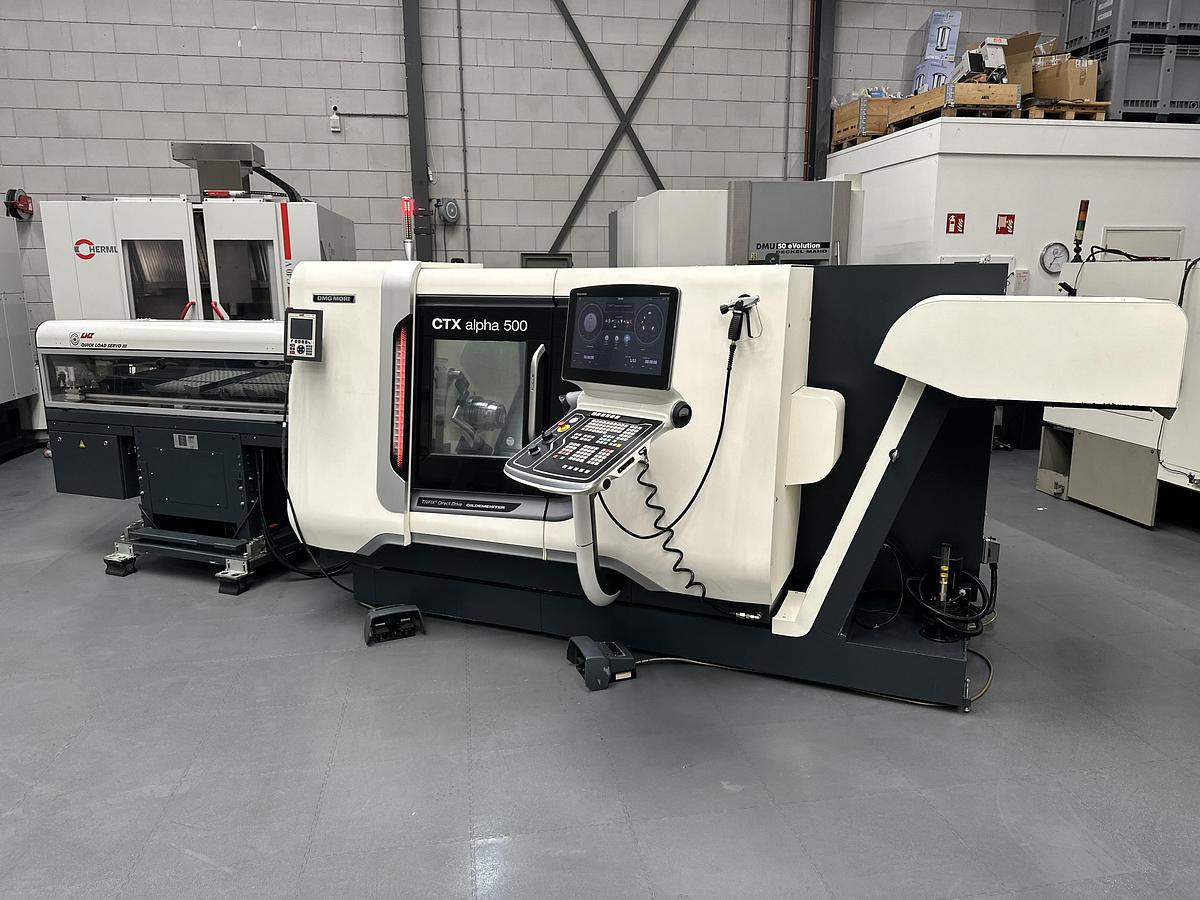 Gebruikt DMG MORI CTX alpha 500