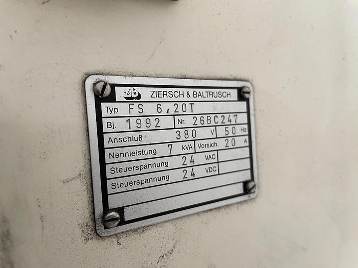 Gebruikt 1992 Ziersch & Baltrusch FS 6