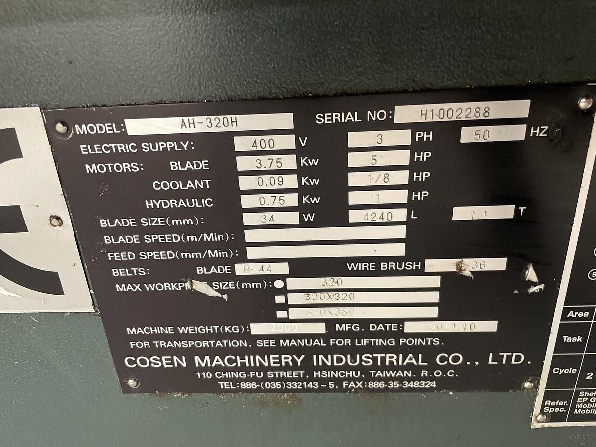 Gebruikt COSEN AH-320H