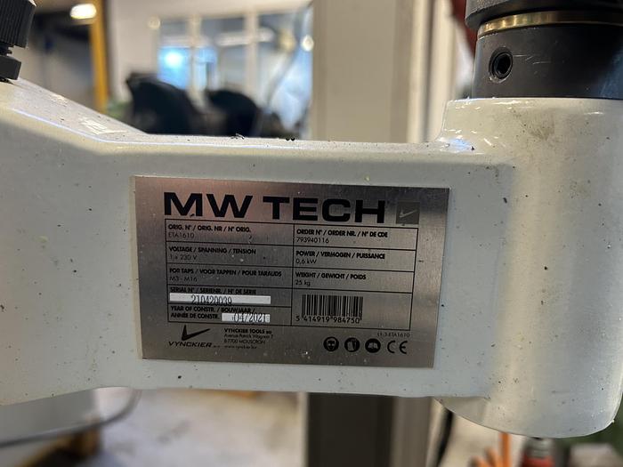 Gebruikt MW-Tech tap-arm ETA1610
