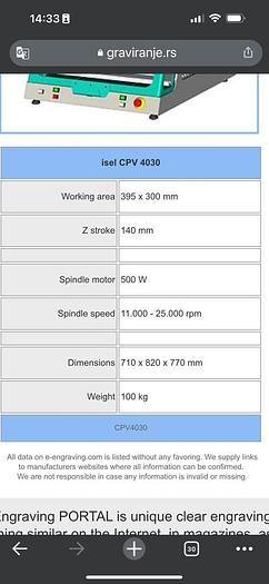 Gebruikt 2011 Imes-Icore ICV 4030 XYZ