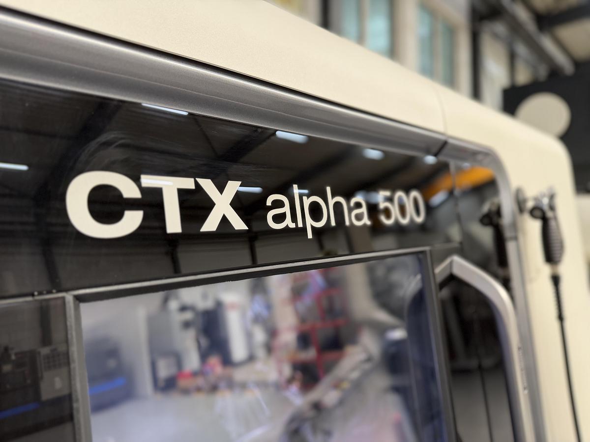 Gebruikt DMG MORI CTX ALPHA 500 V6