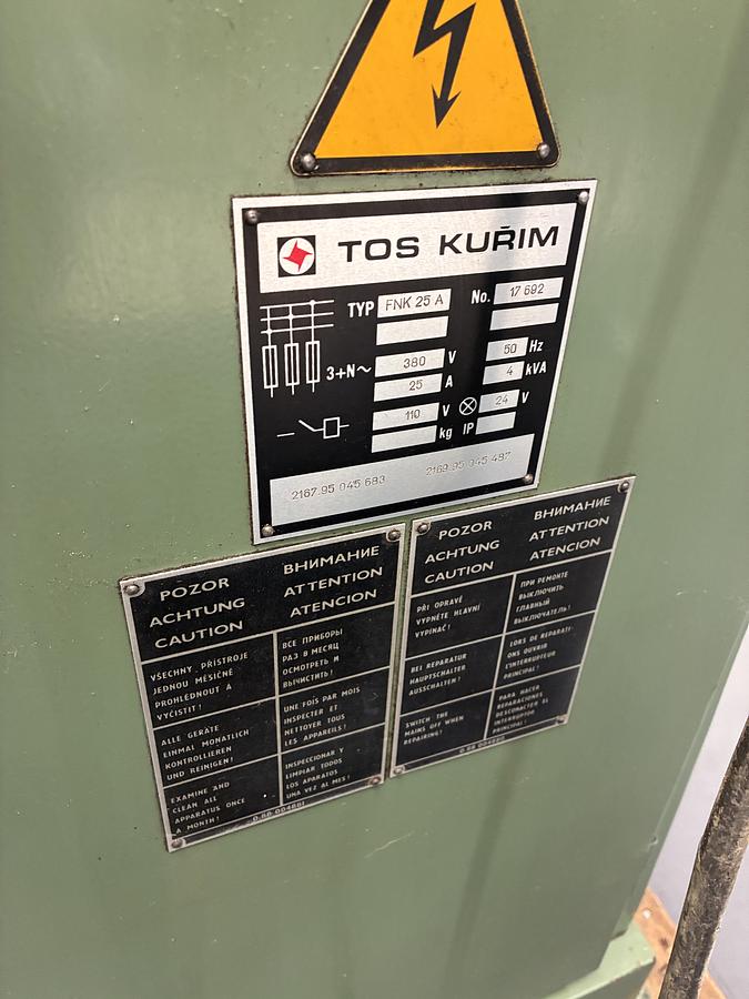 Gebruikt Tos FNK-25A