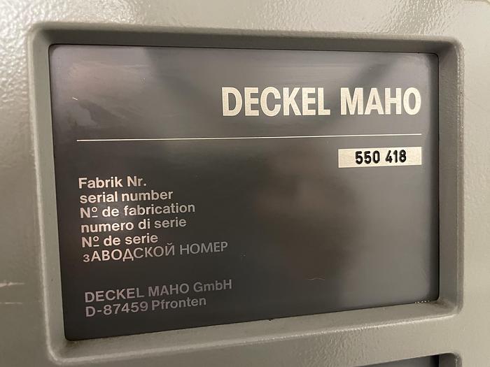 Used DECKEL MAHO DMU 50T
