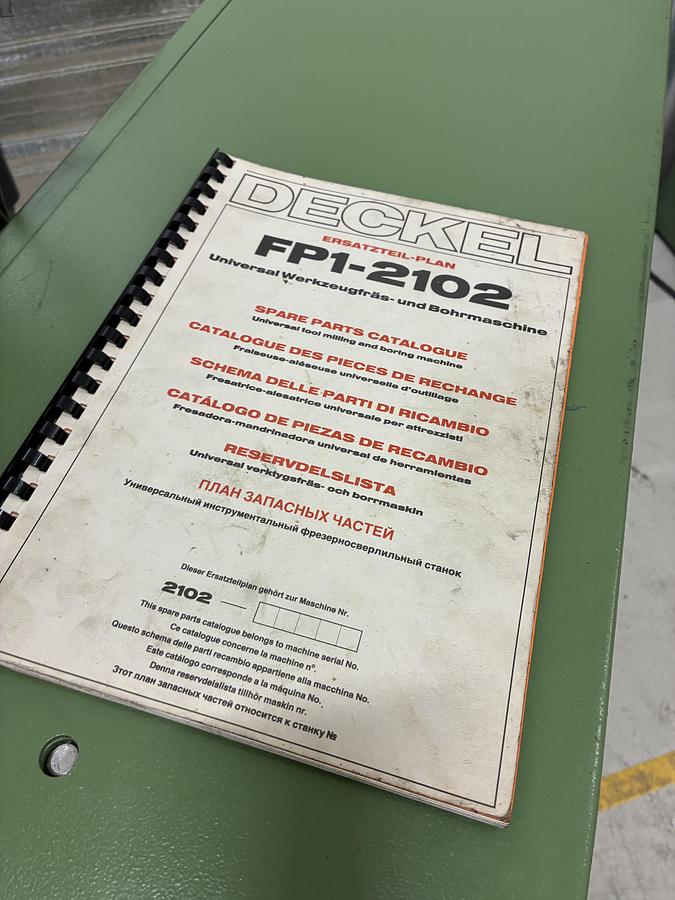 Gebruikt Deckel FP-1